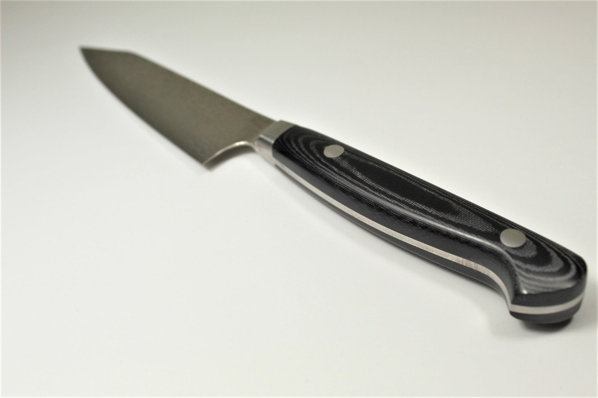 Kitchen Knives - Sakai Takayuki Kengata Petty Knife 120mm (4.7") VG10-VG2 Coreless Damascus