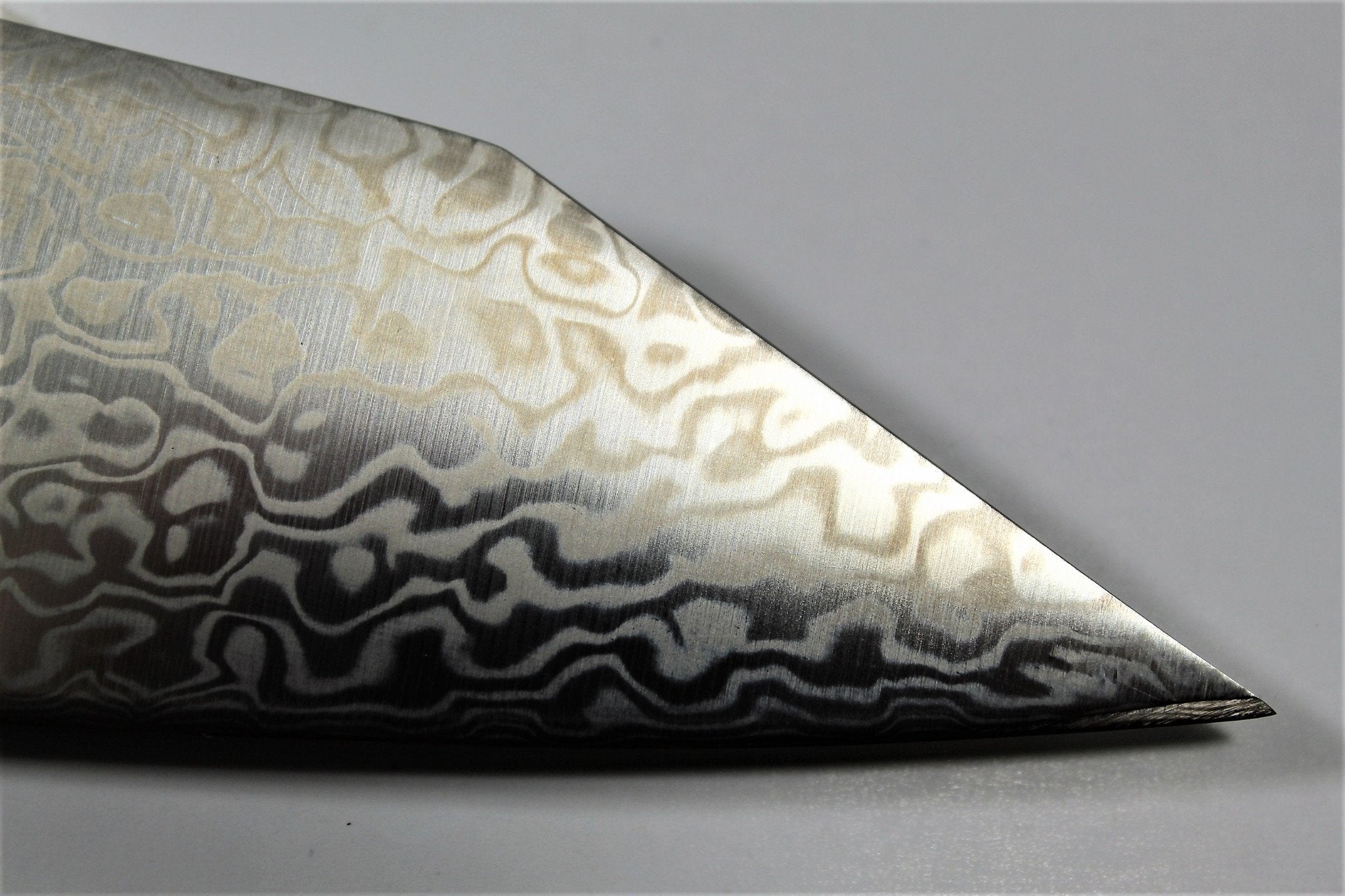 Kitchen Knives - Sakai Takayuki Kengata Santoku Knife 160mm (6.3") VG10-VG2 Coreless Damascus