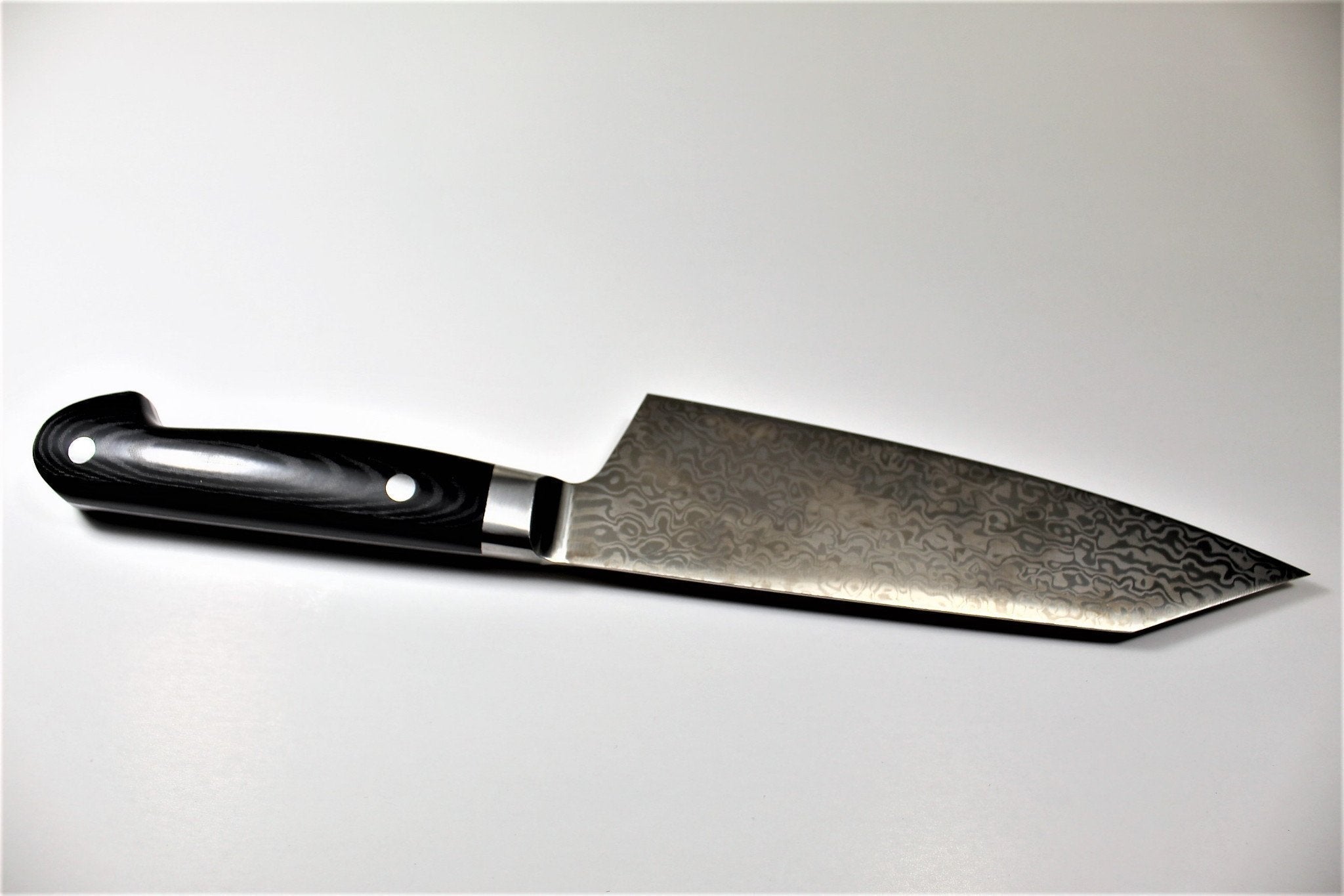 Kitchen Knives - Sakai Takayuki Kengata Santoku Knife 160mm (6.3") VG10-VG2 Coreless Damascus