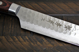 Kitchen Knives - Sakai Takayuki Kiritsuke Yanagiba Slicer Knife 300 Mm (11.8") Damascus 17 Layer