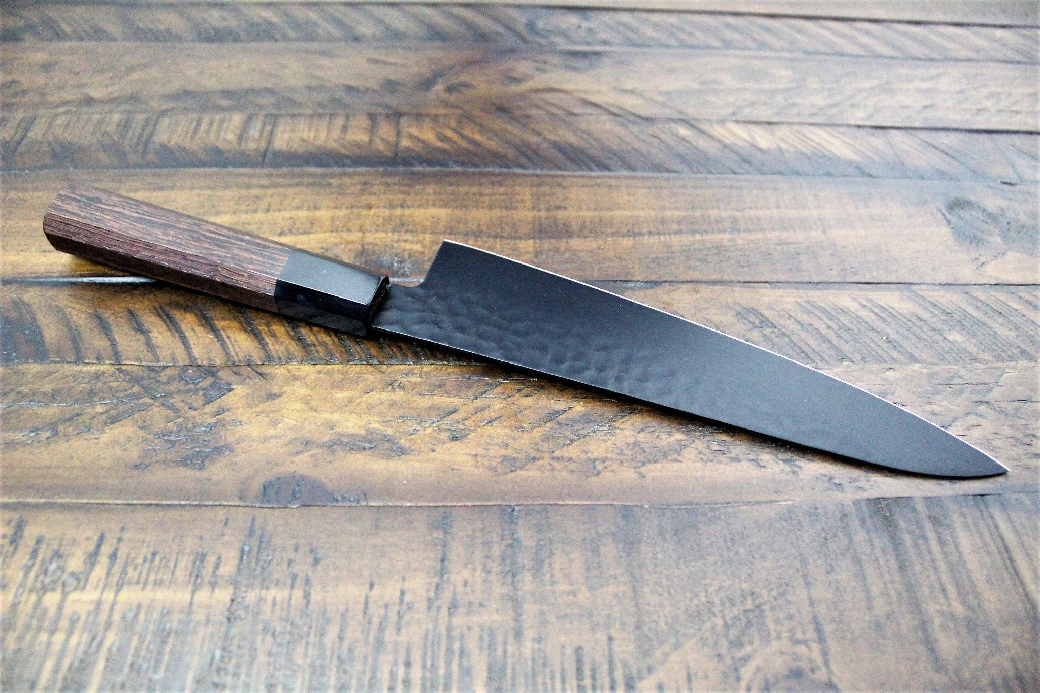 Kitchen Knives - Sakai Takayuki Kurokage VG-10 With Non Stick Coating 210mm (8.3") Gyuto Japanese Chef Knife With Wenge Handle