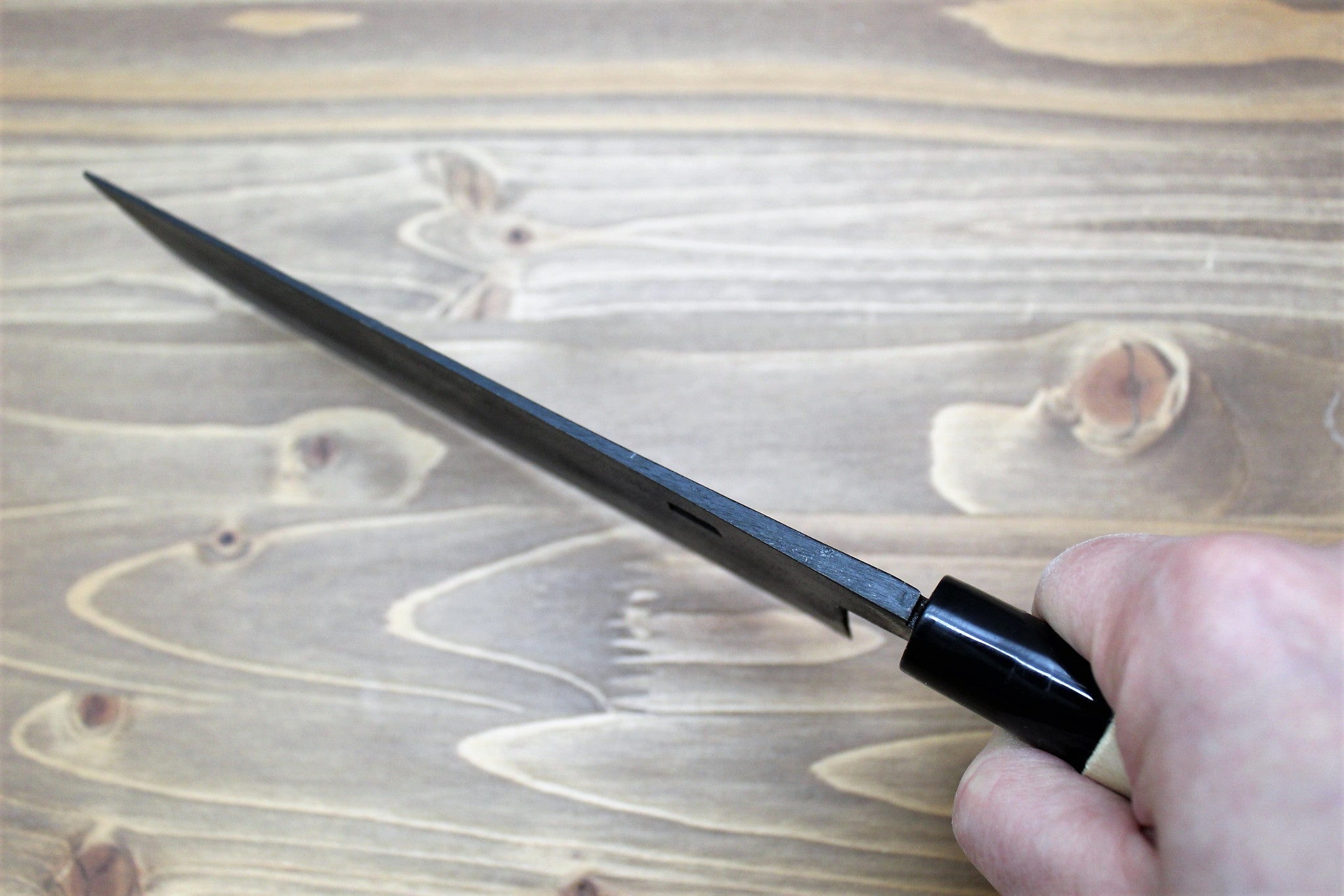 Kitchen Knives - Sakai Takayuki Kurouchi Nakiri Knife 165 Mm (6.4")/ 180mm (7.0")