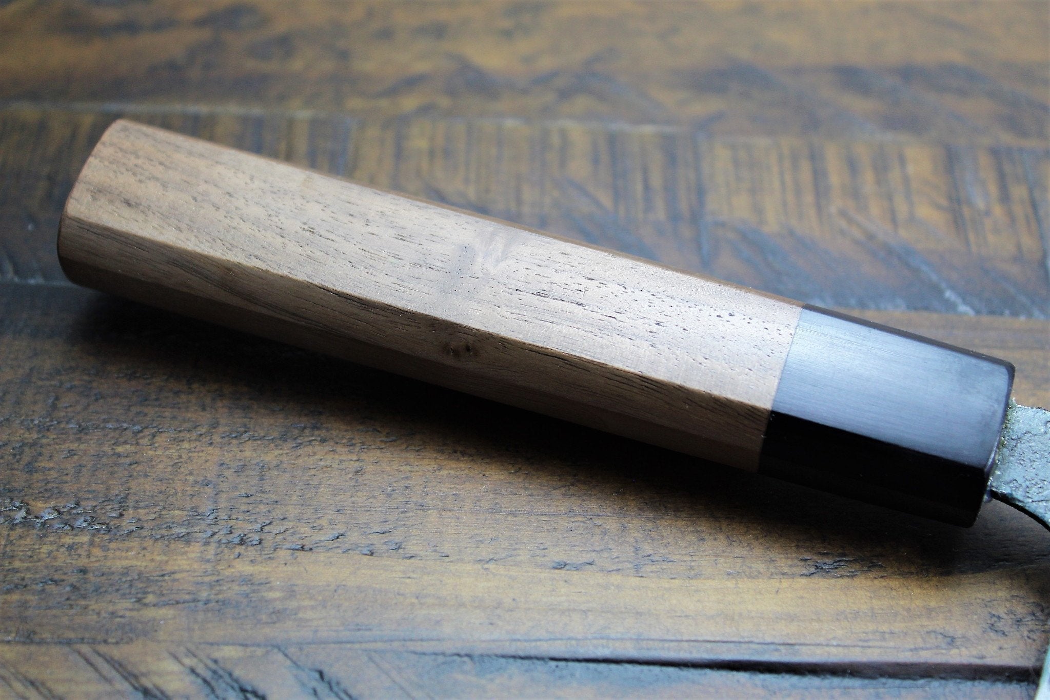 Kitchen Knives - Sakai Takayuki Nakiri Knife 170mm (6.7") Kurouchi Aoniko / Blue Steel #2