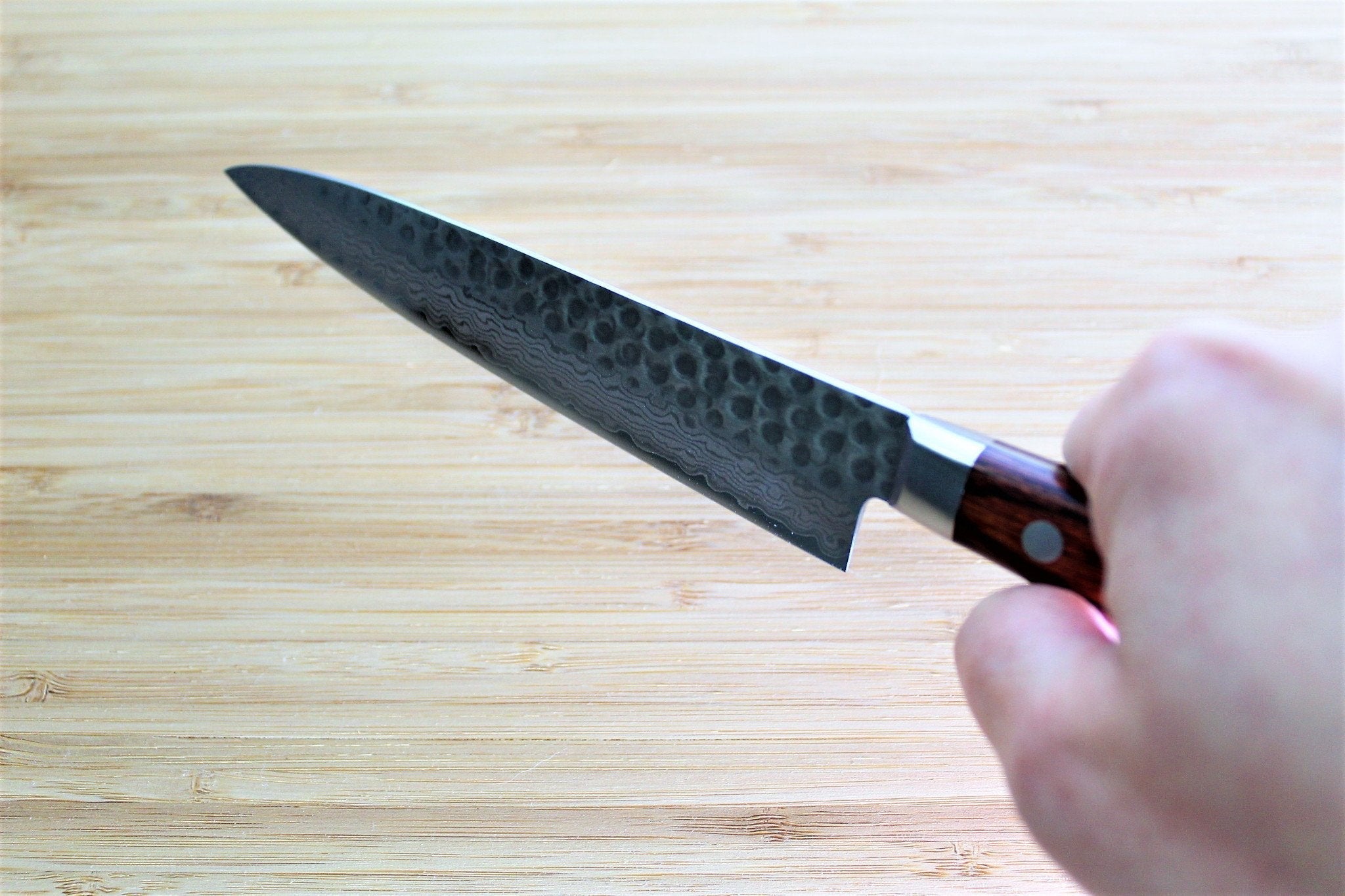 Kitchen Knives - Sakai Takayuki Petty Knife 135mm (5.3") Damascus 17 Layer