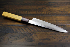 Kitchen Knives - Sakai Takayuki Petty Knife 150mm (5.9") Damascus 33 Layer Japanese Handle