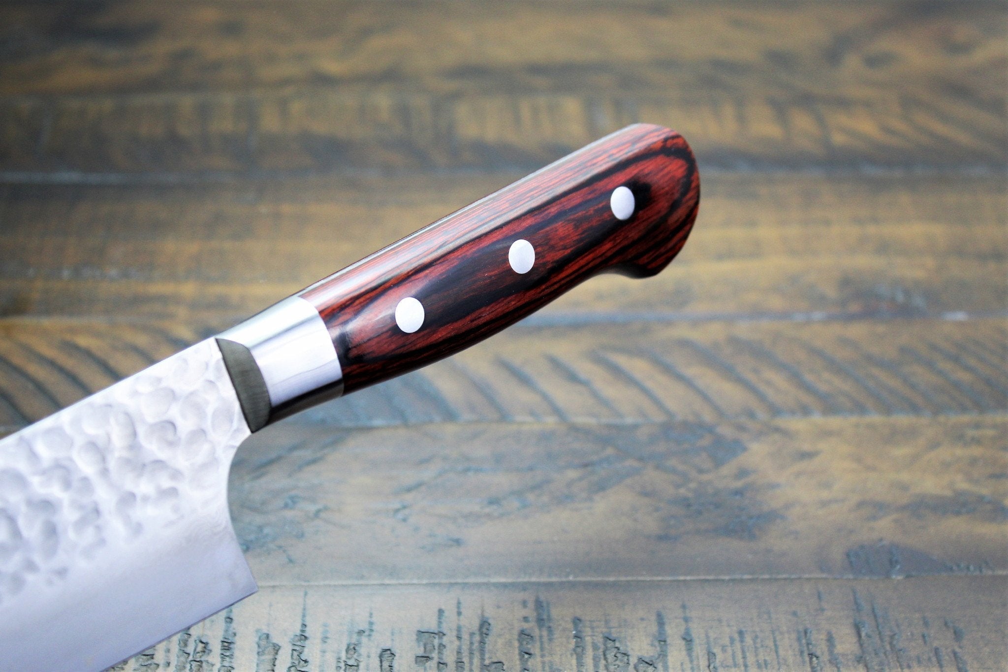 Kitchen Knives - Sakai Takayuki Santoku Knife 180mm (7.1") Damascus 33 Layer