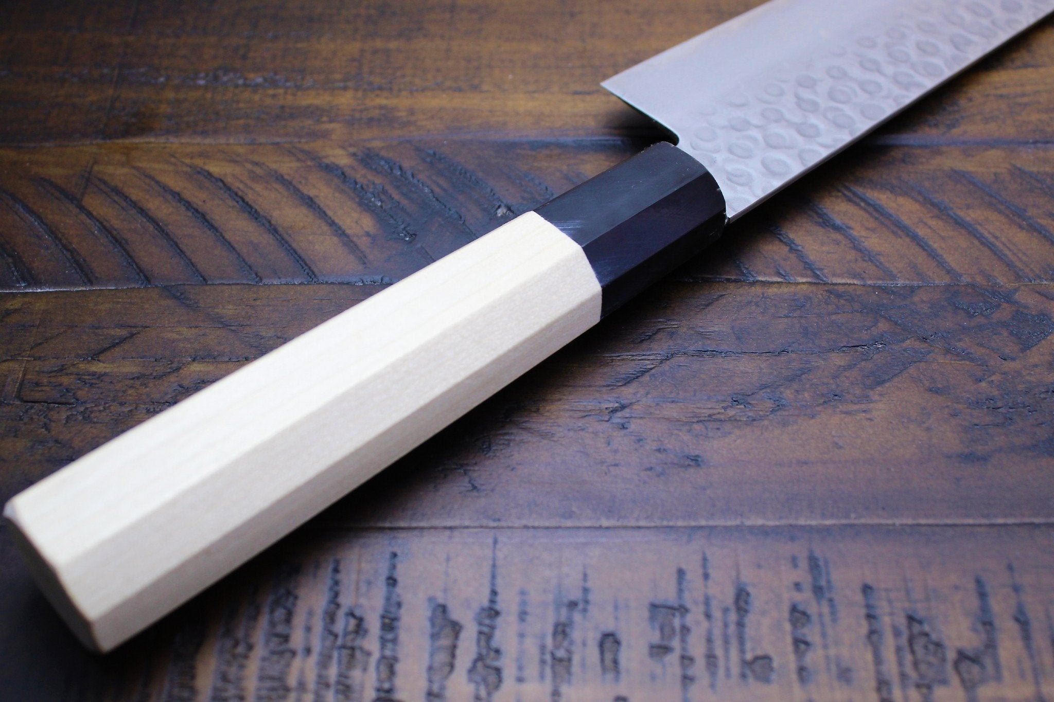 Kitchen Knives - Sakai Takayuki Santoku Knife 180mm (7.1") Damascus 45 Layer