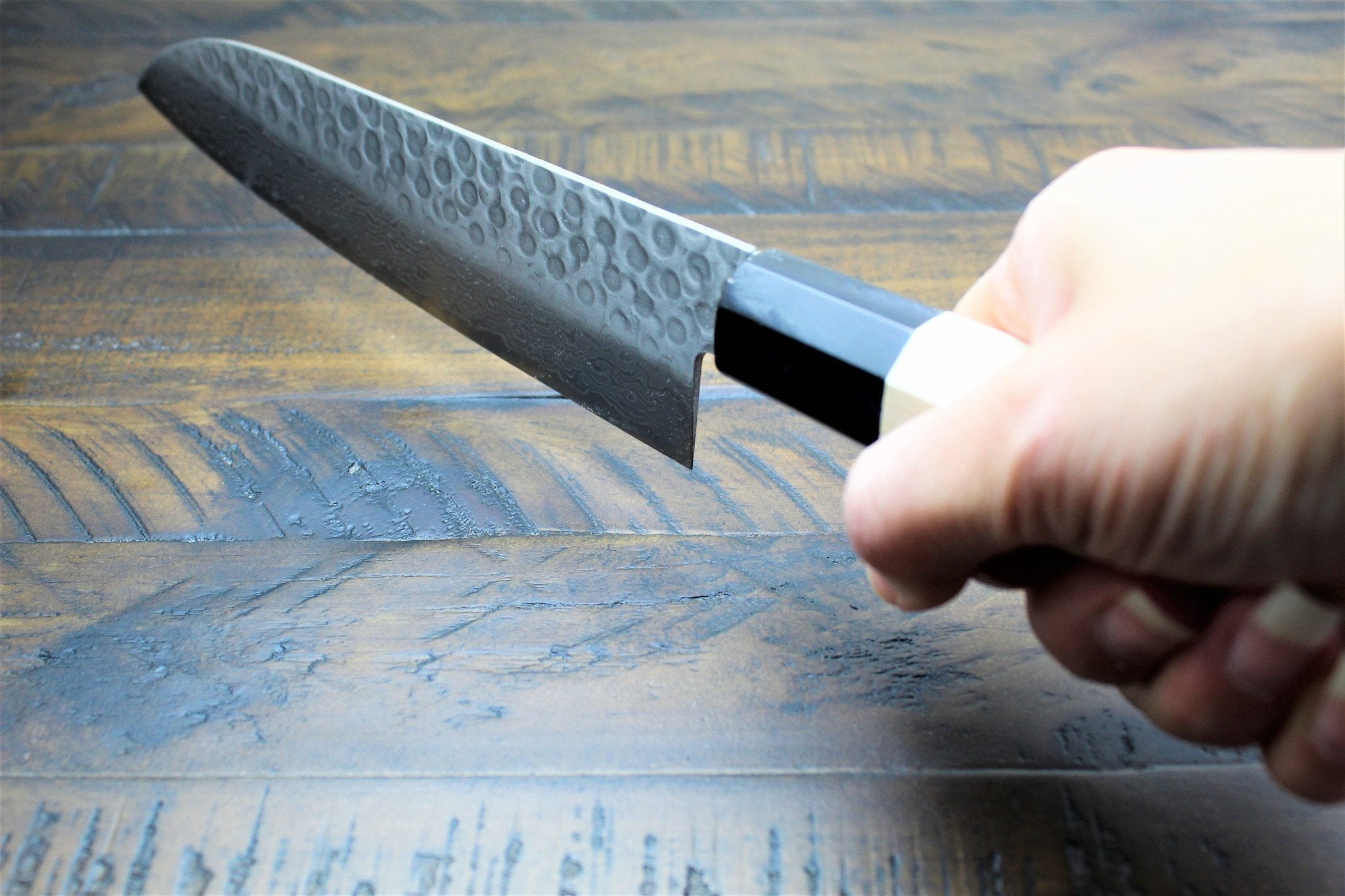Kitchen Knives - Sakai Takayuki Santoku Knife 180mm (7.1") Damascus 45 Layer