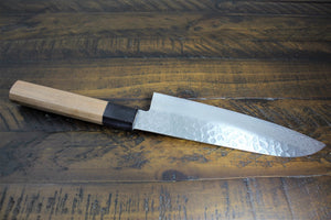 Kitchen Knives - Sakai Takayuki Santoku Knife 180mm (7.1") Damascus 45 Layer With Walnut Handle