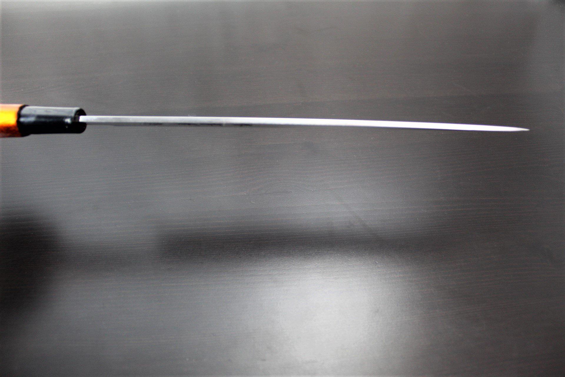 Kitchen Knives - Sakai Takayuki Shobu Knife 240mm (9.4") With Saya - Shikisai Hikari - Molybdenum Stainless Steel