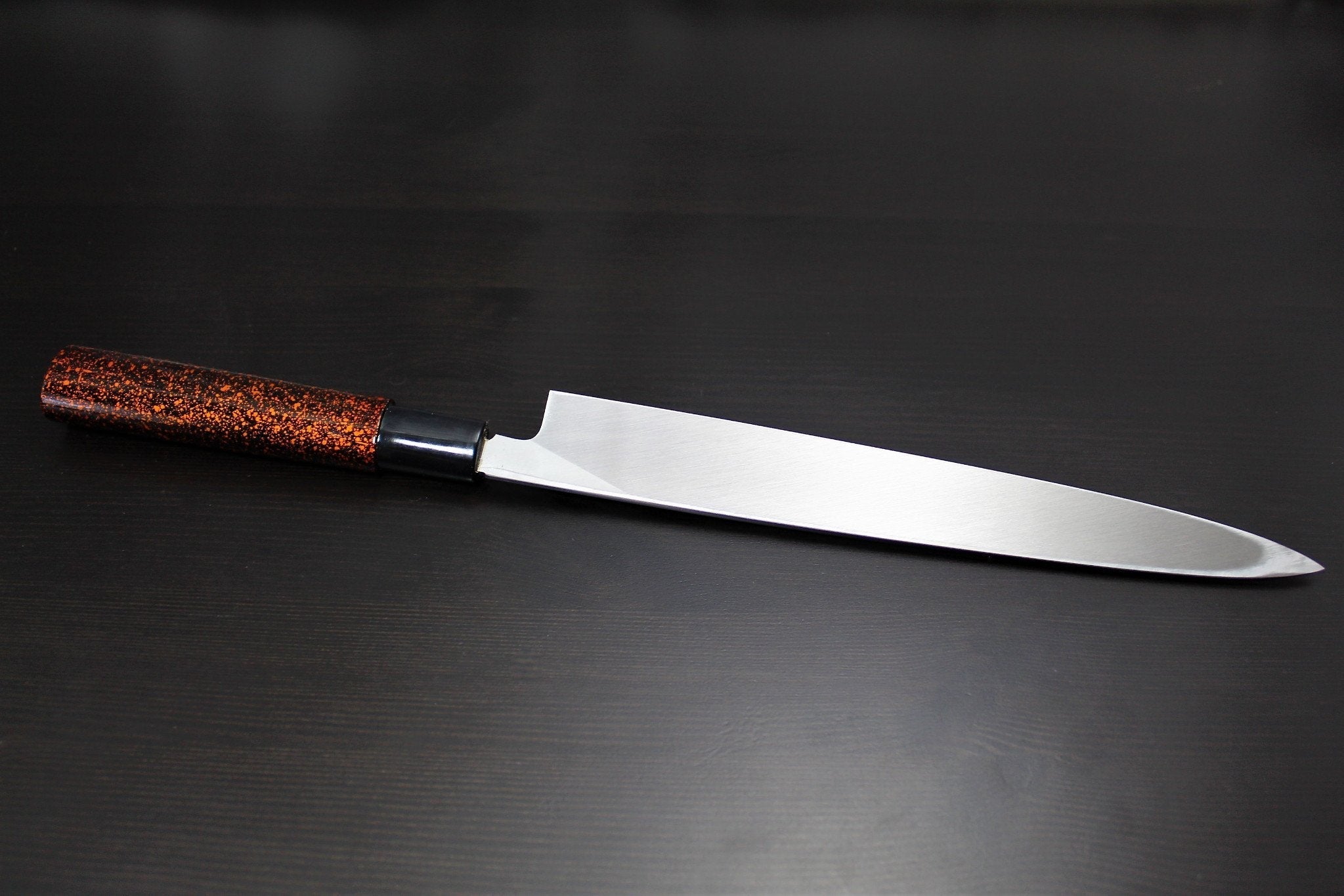 Kitchen Knives - Sakai Takayuki Shobu Knife 240mm (9.4") With Saya - Shikisai Kincha - Molybdenum Stainless Steel