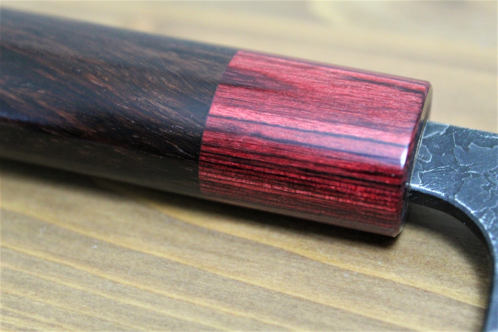 Kitchen Knives - Sawakazuma Genryu Aoniko Nakiri 165 Mm / 6.5" Rosewood Handle