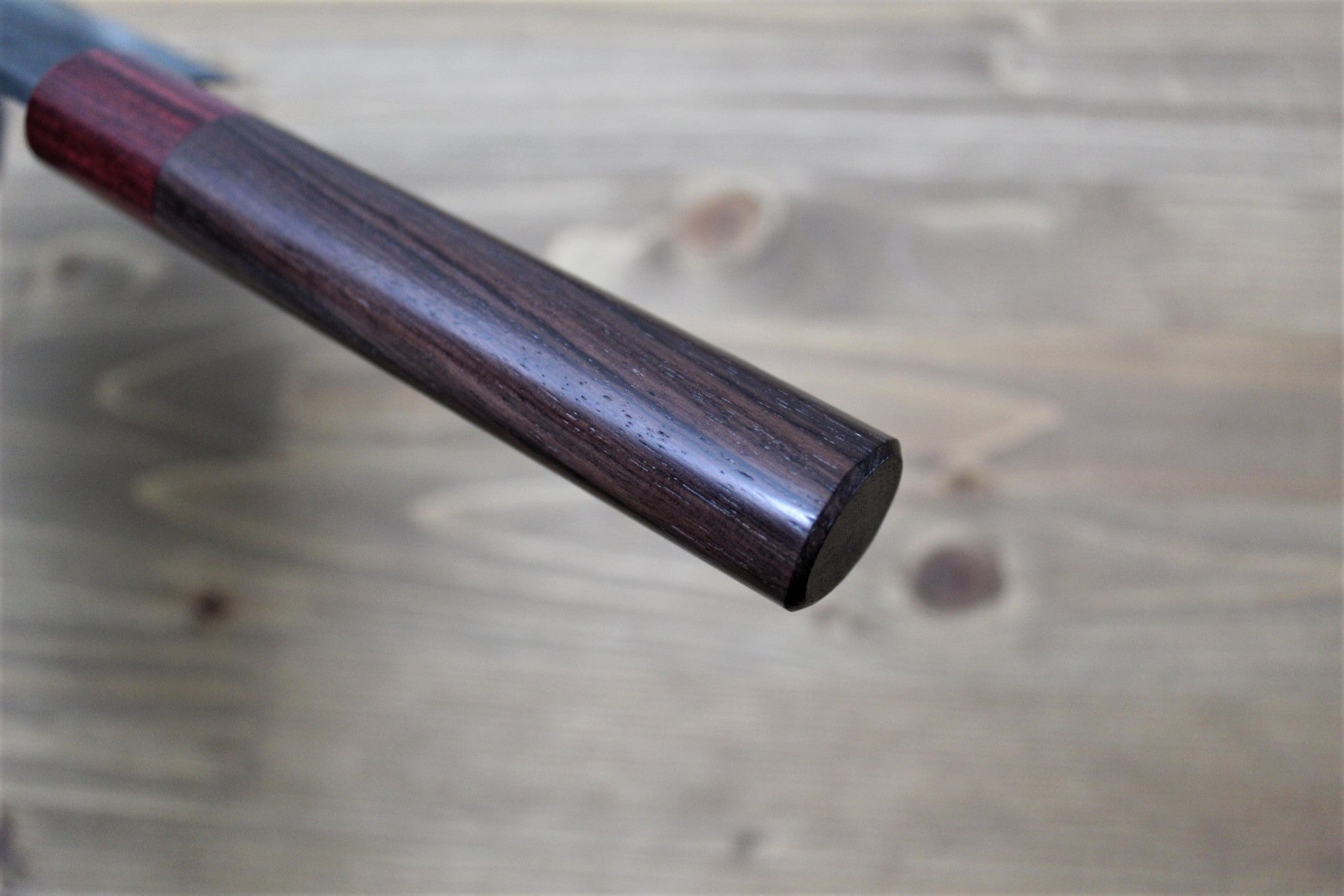 Kitchen Knives - Sawakazuma Genryu Aoniko Santoku 165 Mm / 6.5" Rosewood Handle