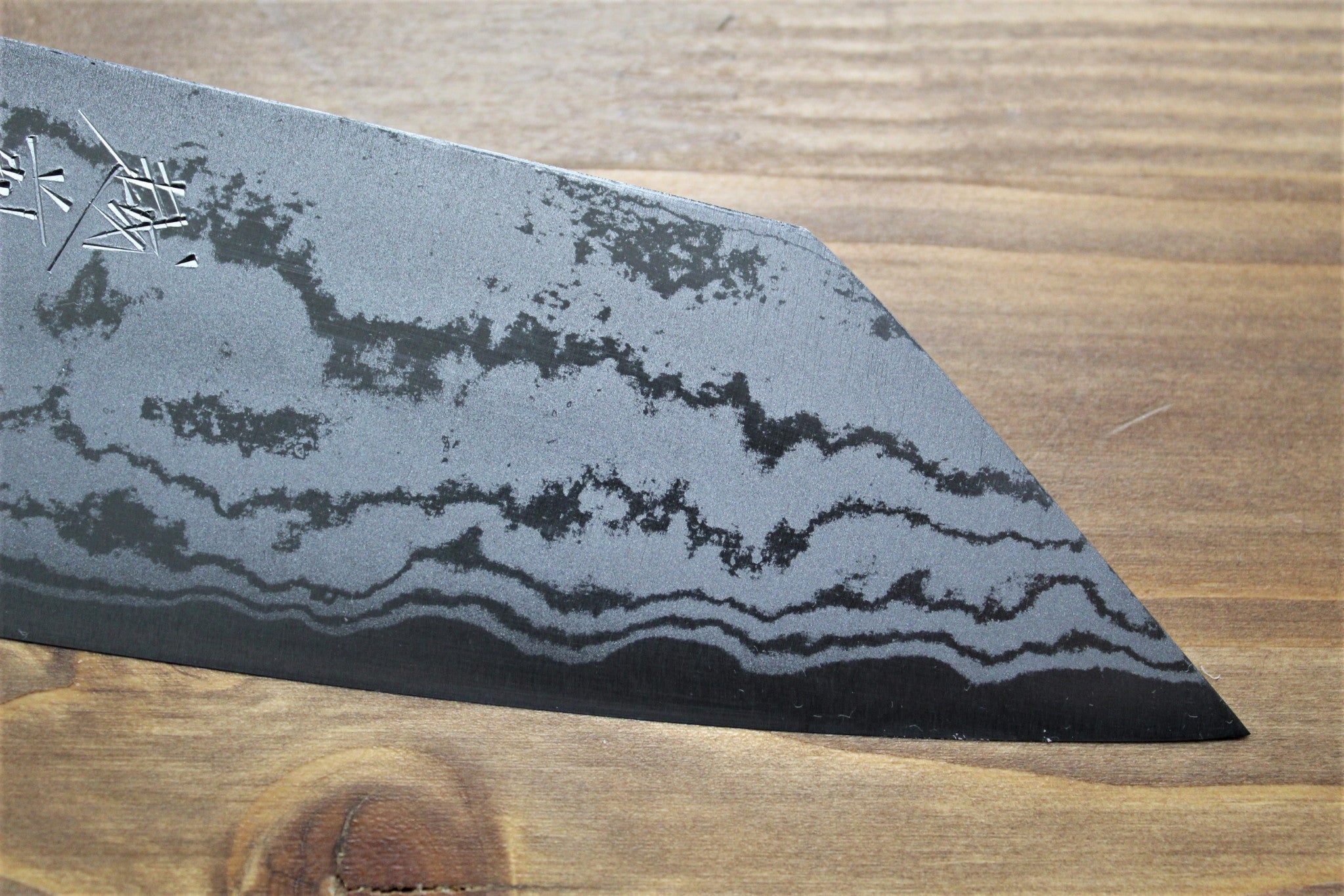 Kitchen Knives - Sawakazuma Ginryu Damascus Aoniko Kengata Bunka 170 Mm / 6.7" Rosewood Handle