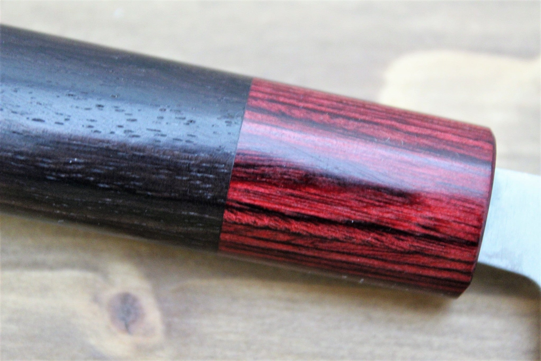 Kitchen Knives - Sawakazuma Setsugetsuka VG-10 Damascus Nakiri Knife 165 Mm / 6.5" Rosewood Handle