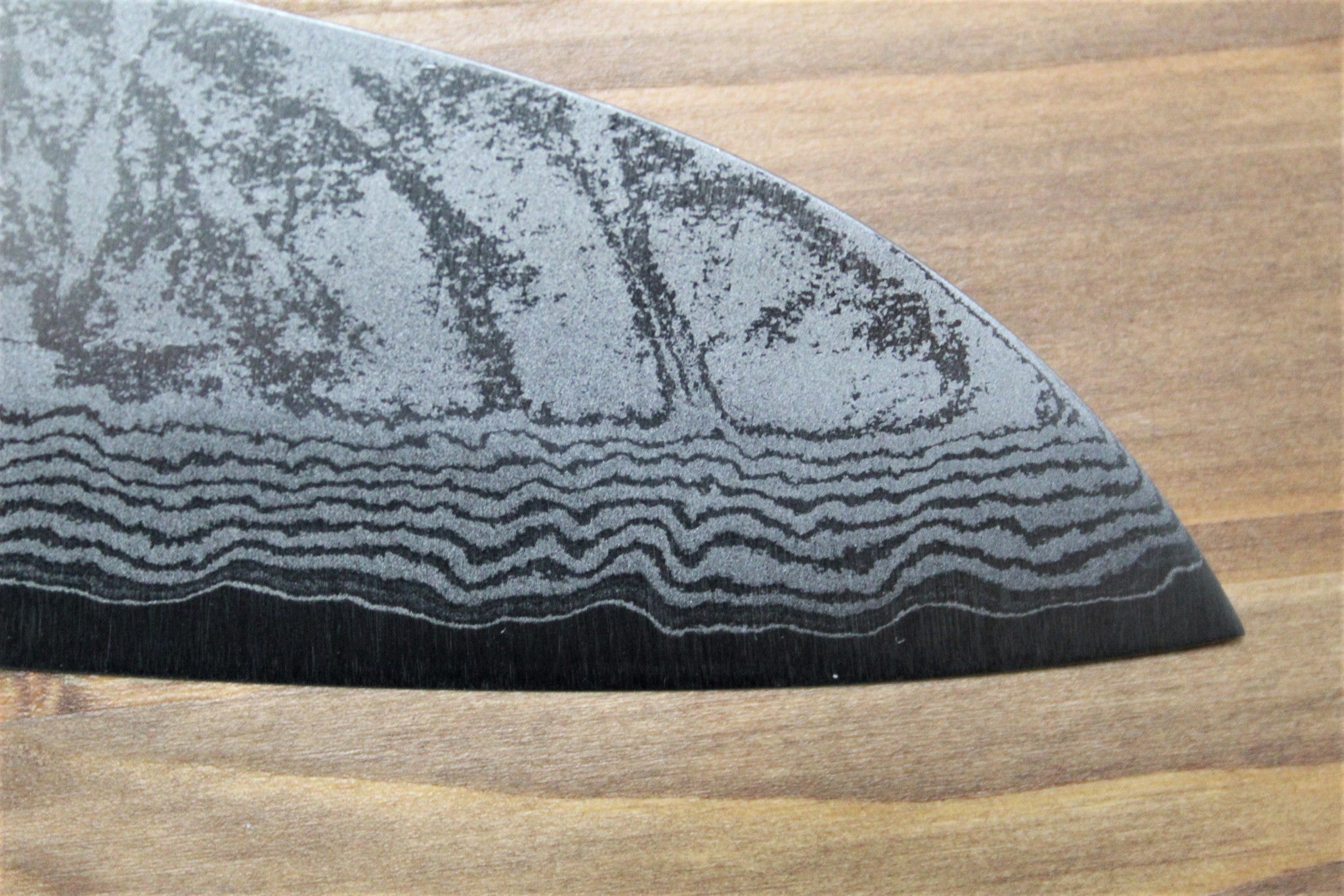 Kitchen Knives - Sawakazuma Setsugetsuka VG-10 Damascus Santoku 165 Mm / 6.5" Rosewood Handle