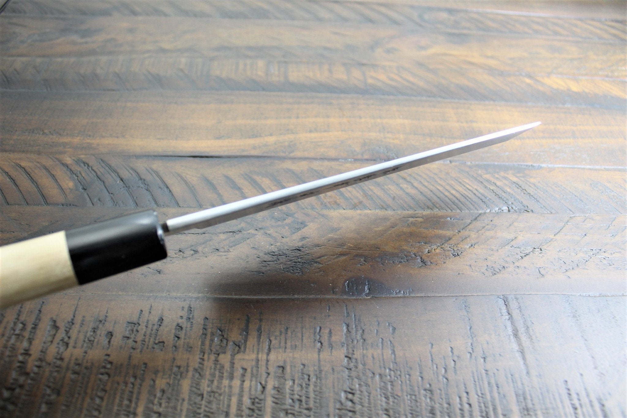 Kitchen Knives - Usuba Knife / Nakiri Knife White Steel #2 180mm (7.1") Sakai Takayuki