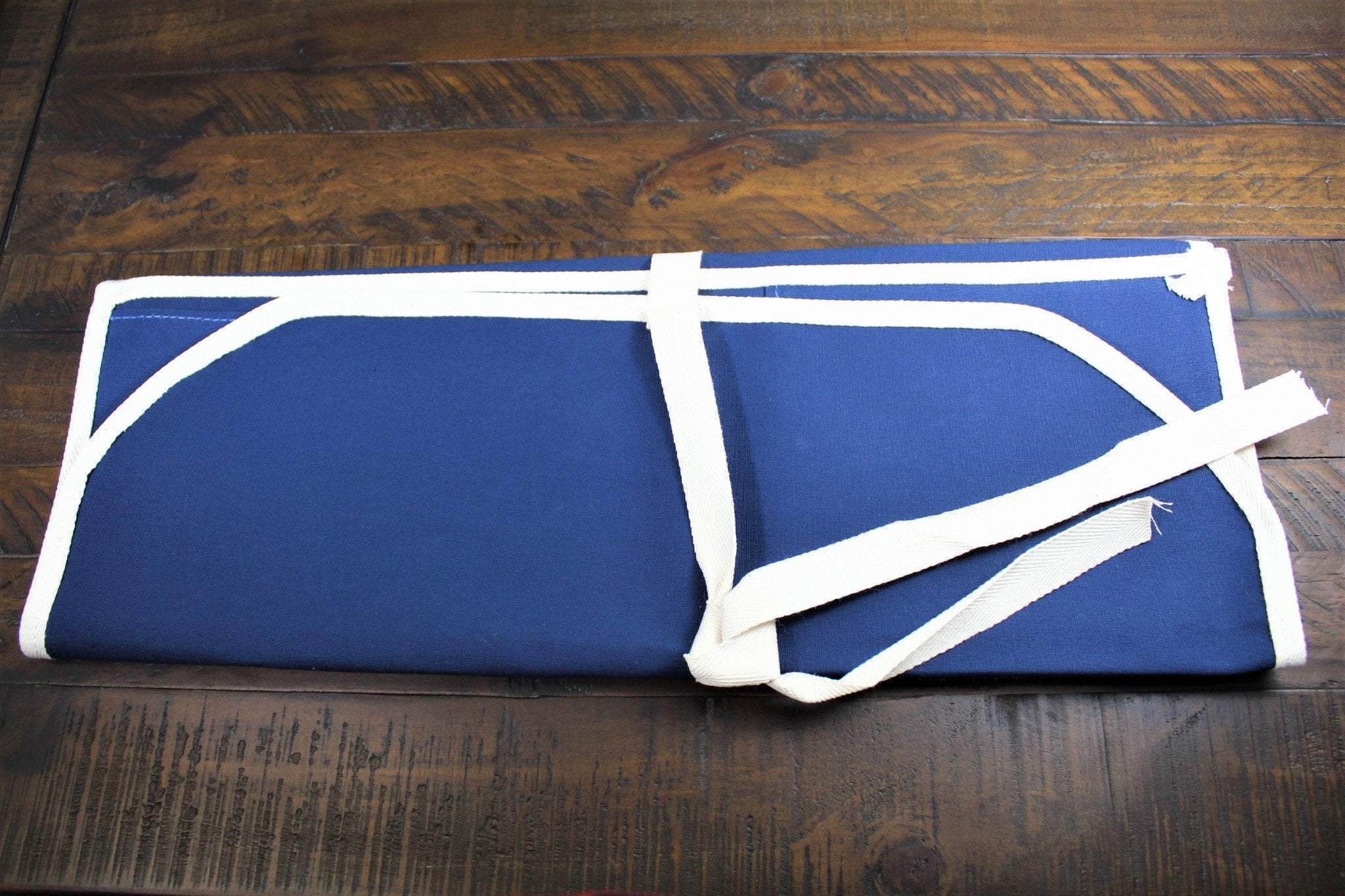 Knife Blocks & Holders - Japanese Chef Knife Canvas Roll Carry Bag For 6 Knives - Navy