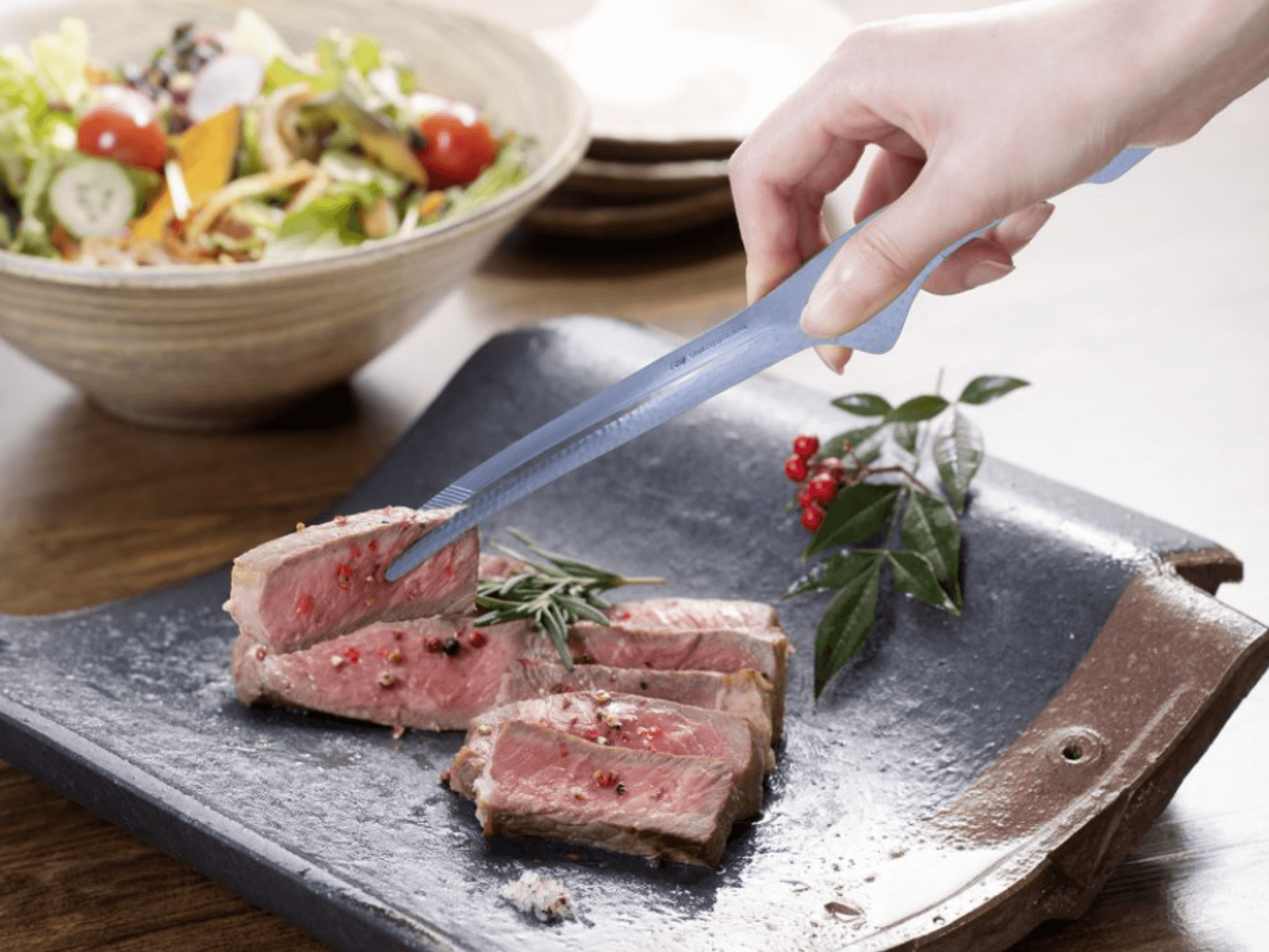 Stainless Steel Serving Chopstick Tong