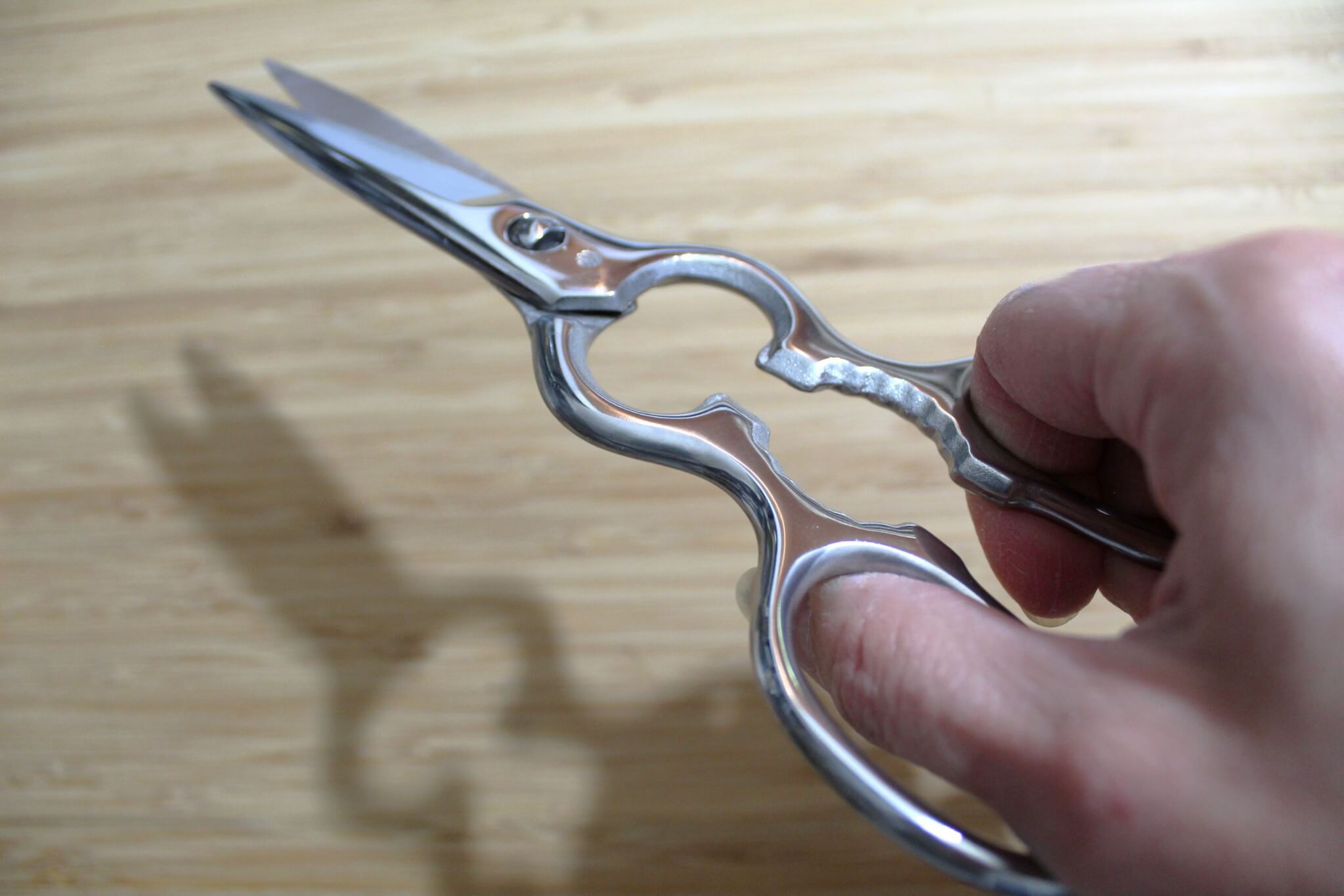 Forged Kitchen Scissors with Paulownia Box