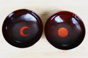 Elegant Lacquered Katakuchi & Sake Cup Set