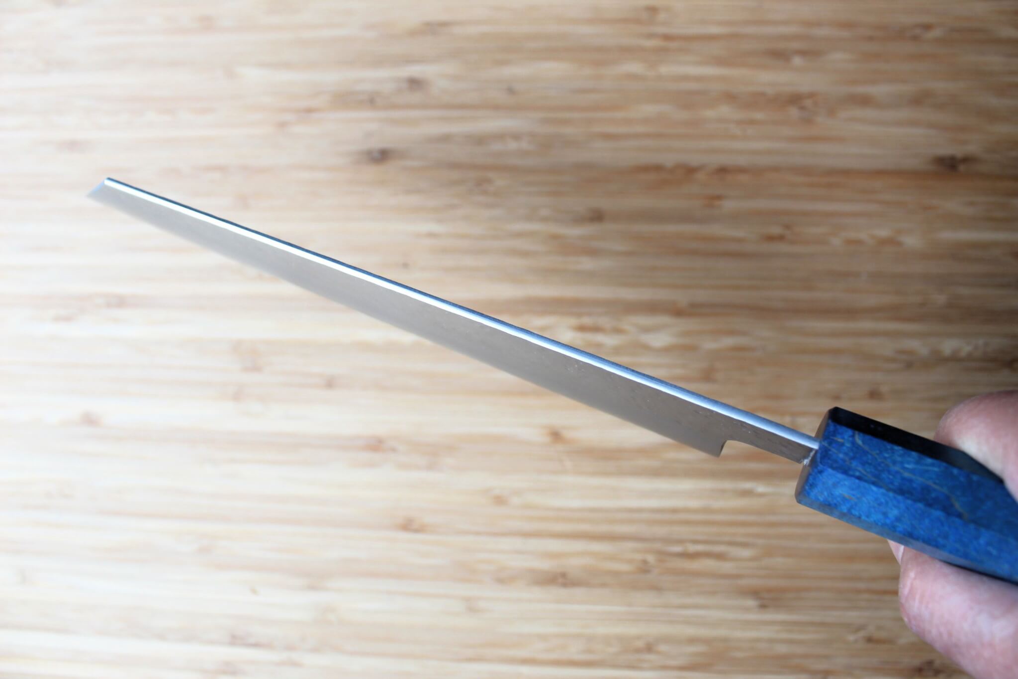 Hado Shiosai 210mm Kengata Gyuto - SG2 Steel | Stabilized Handle