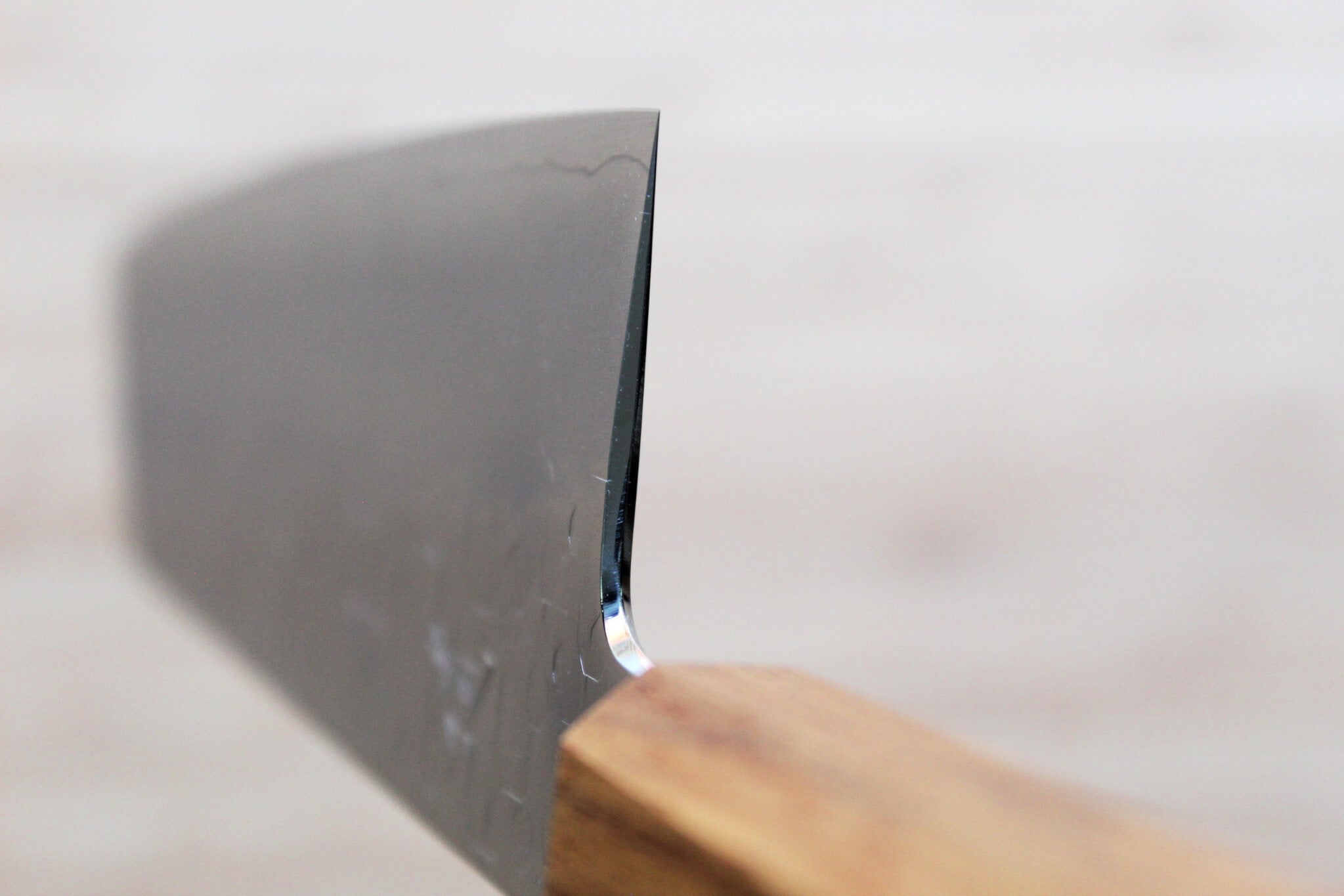 Hado Shiosai SG2 Powdered Stainless 180mm Bunka - Oak Wood Handle
