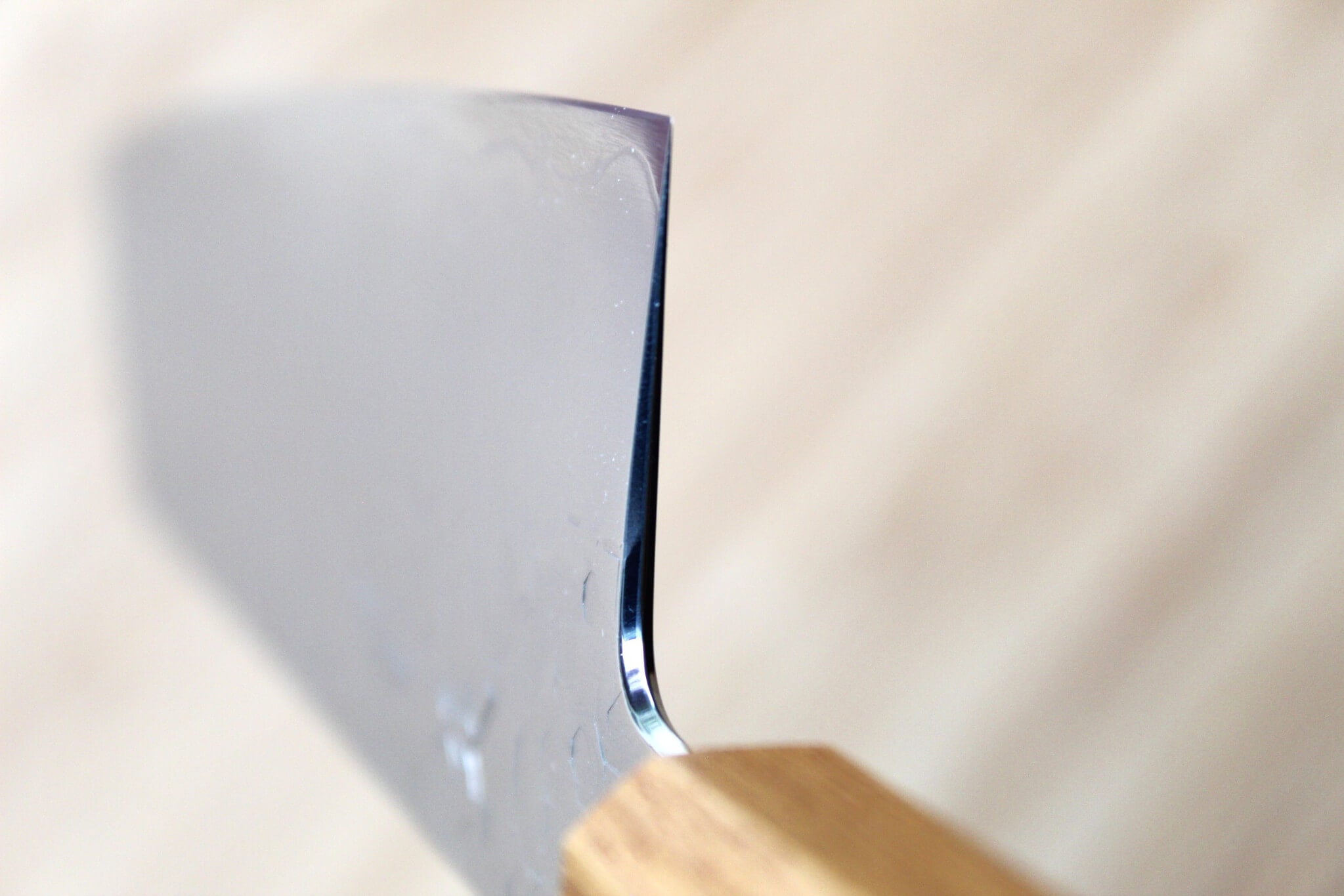 Hado Shiosai SG2 Powdered Stainless 135mm Small Bunka - Olive Wood Handle
