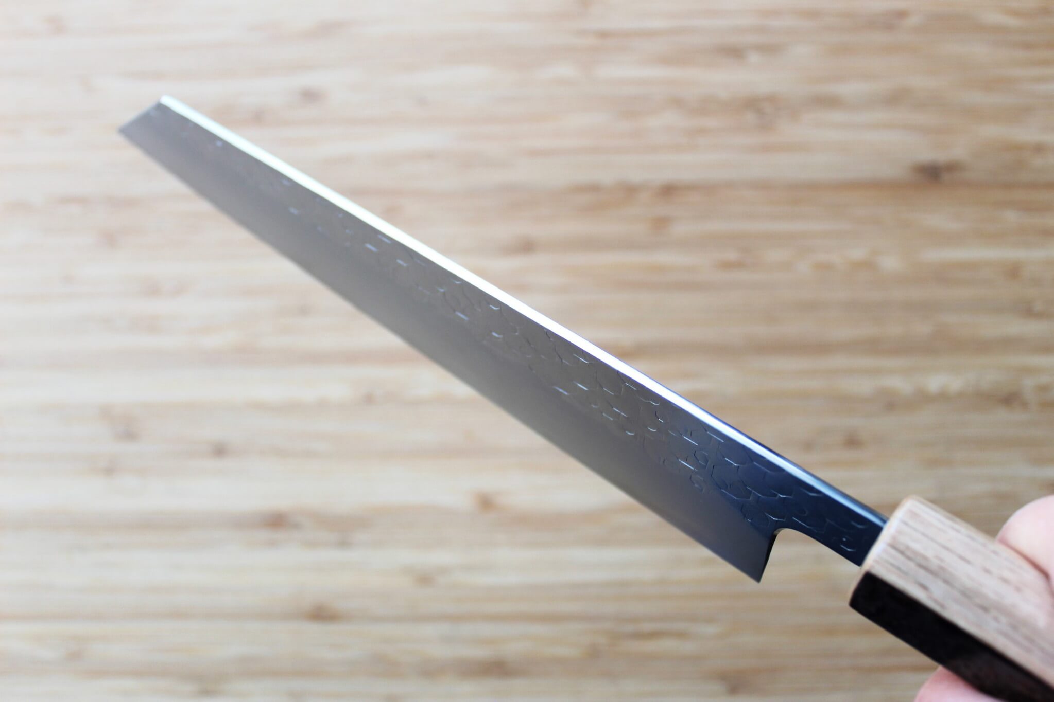Hado Shiosai 210mm Kengata Gyuto  SG2 Steel Cherry Bark Handle Seattle 