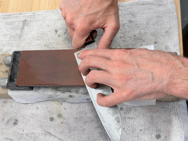 Traditional Whetstone Sharpening Service | Standard Double-Bevel