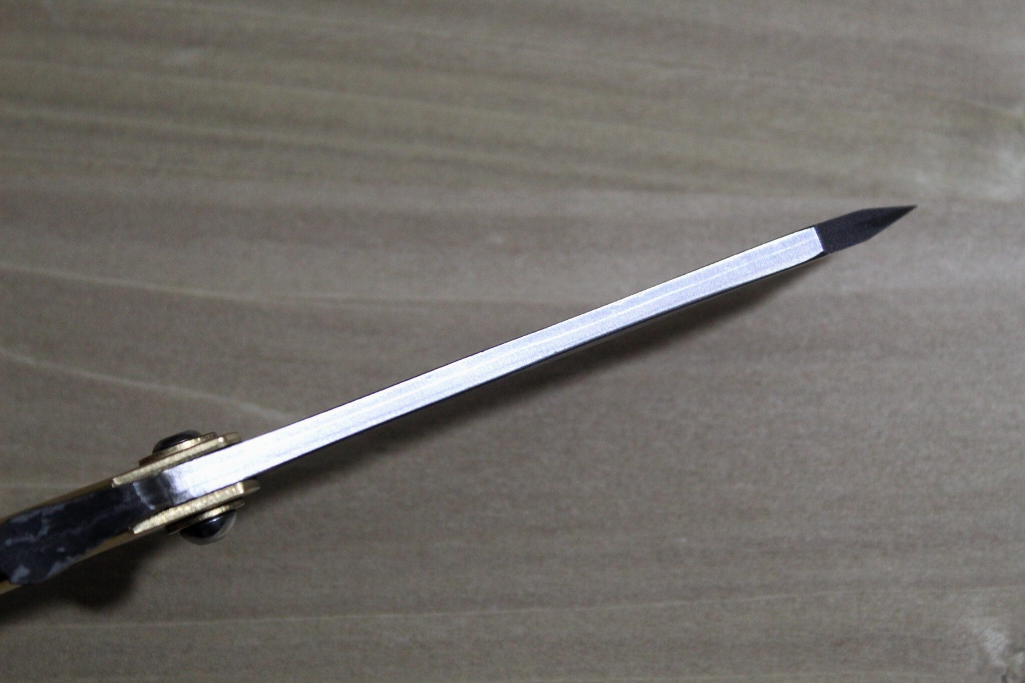 hikoページ Higonokami Damascus Aoniko (Blue Steel #2) Tiger and Bamboo