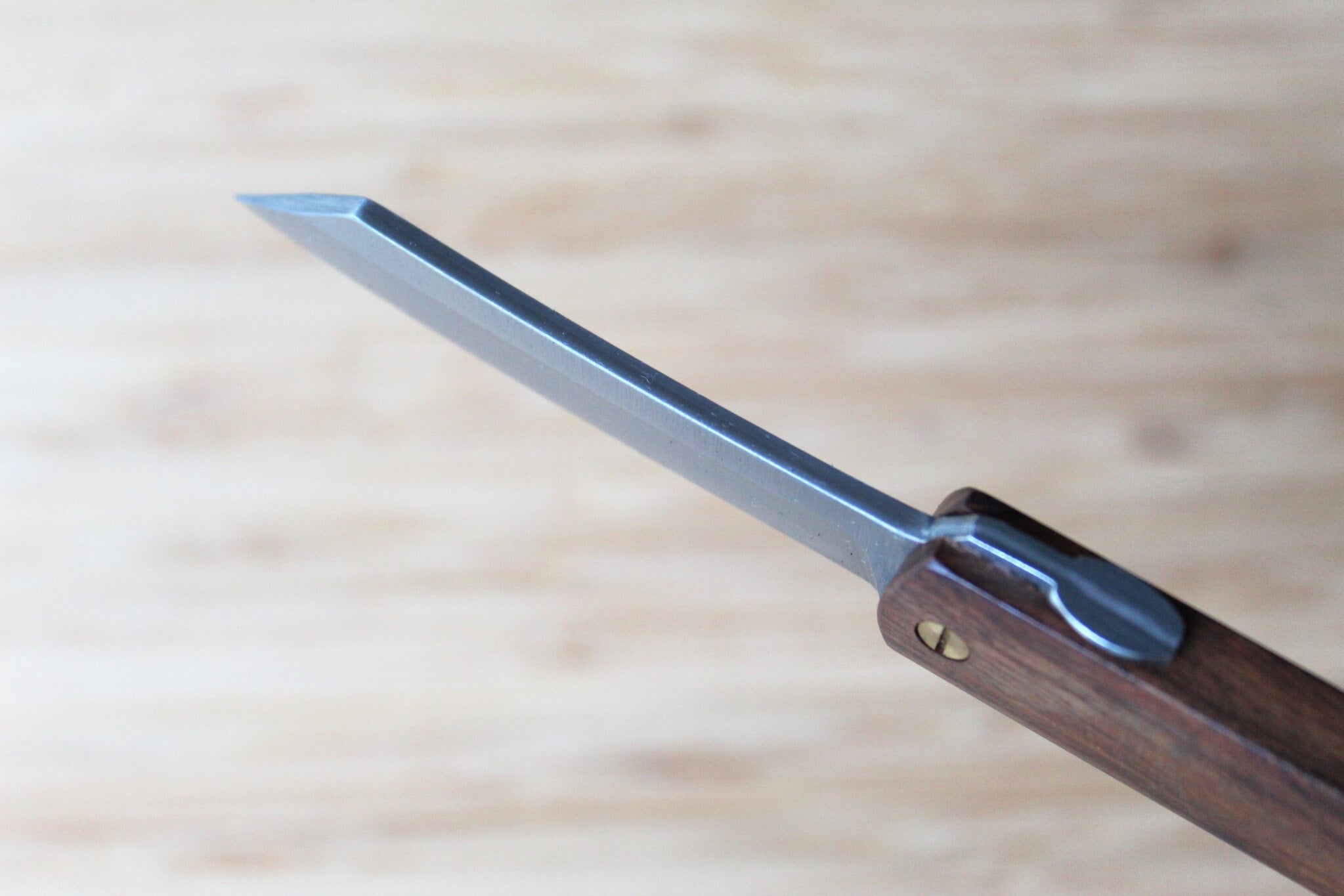 Higonokami Iron Wood Handle VG-10 Japanese Folding Pocket Knife