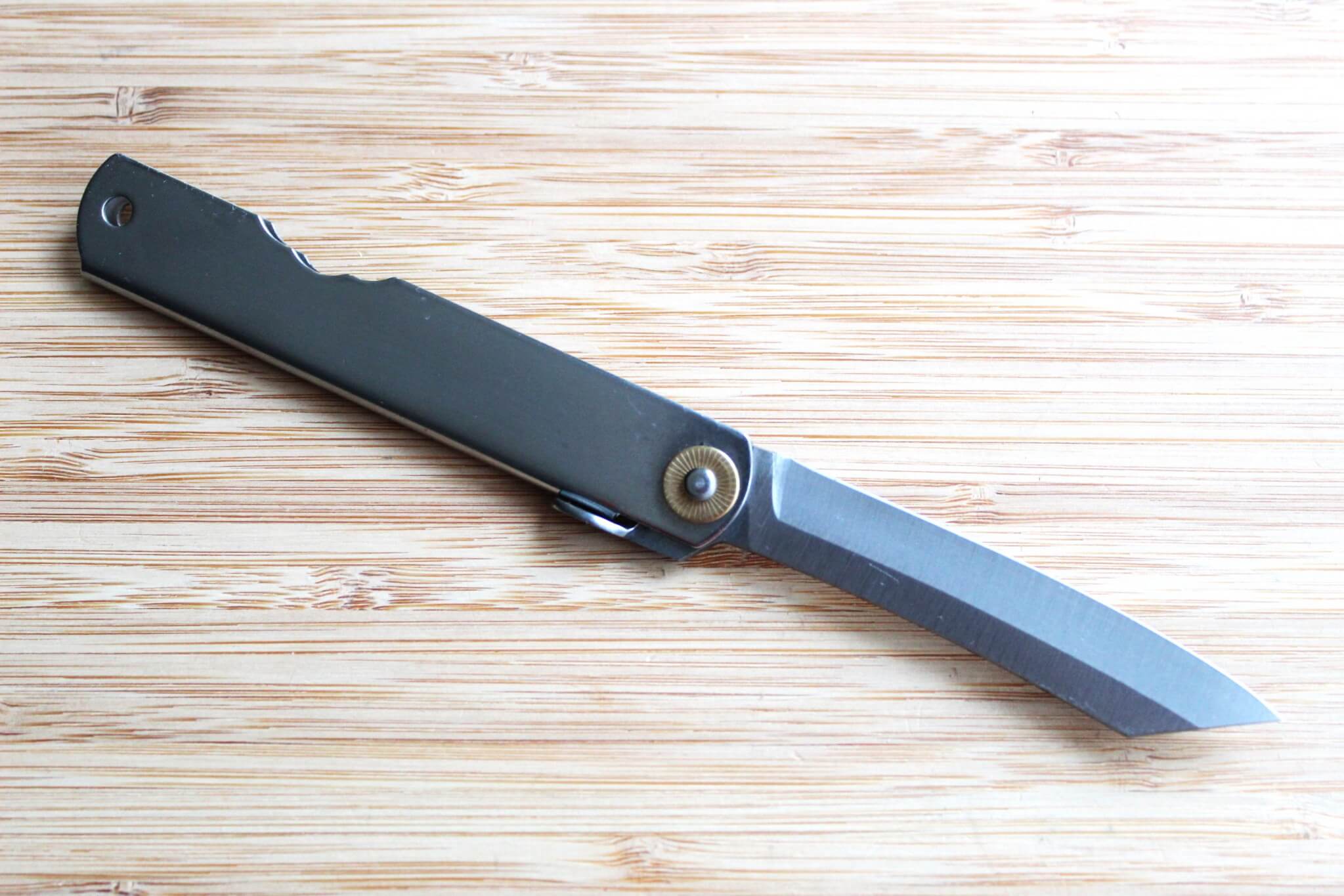 Higonokami Silver Handle VG-10 Japanese Folding Pocket Knife