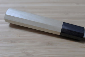 Hounen Kihan Oborozuki Ginsan Nashiji Petty Knife 150 mm / 5.9" with Magnolia Handle