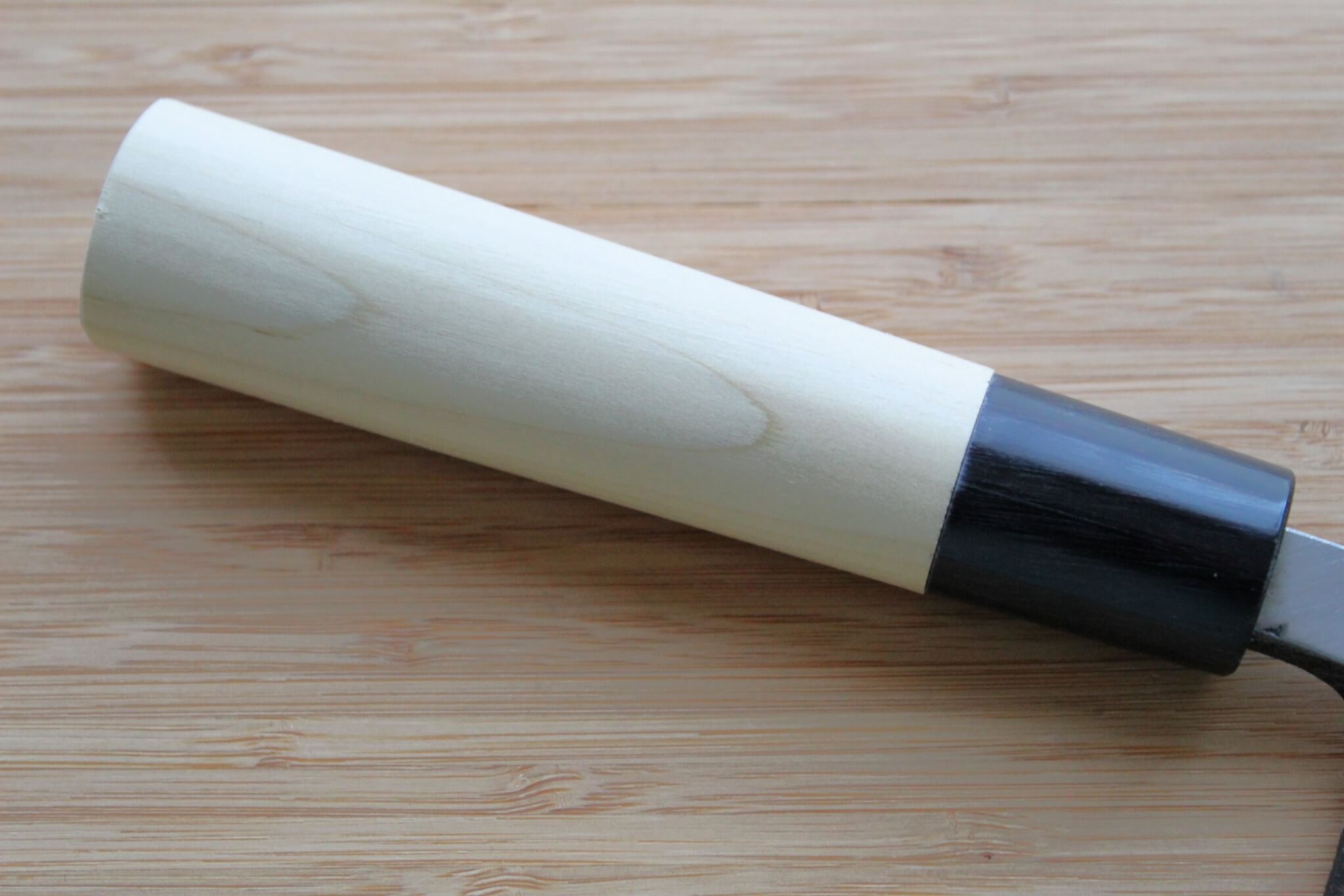 Sakai Takayuki Custom Sakura Decorative Deba Knife White Steel 180mm (7.0")