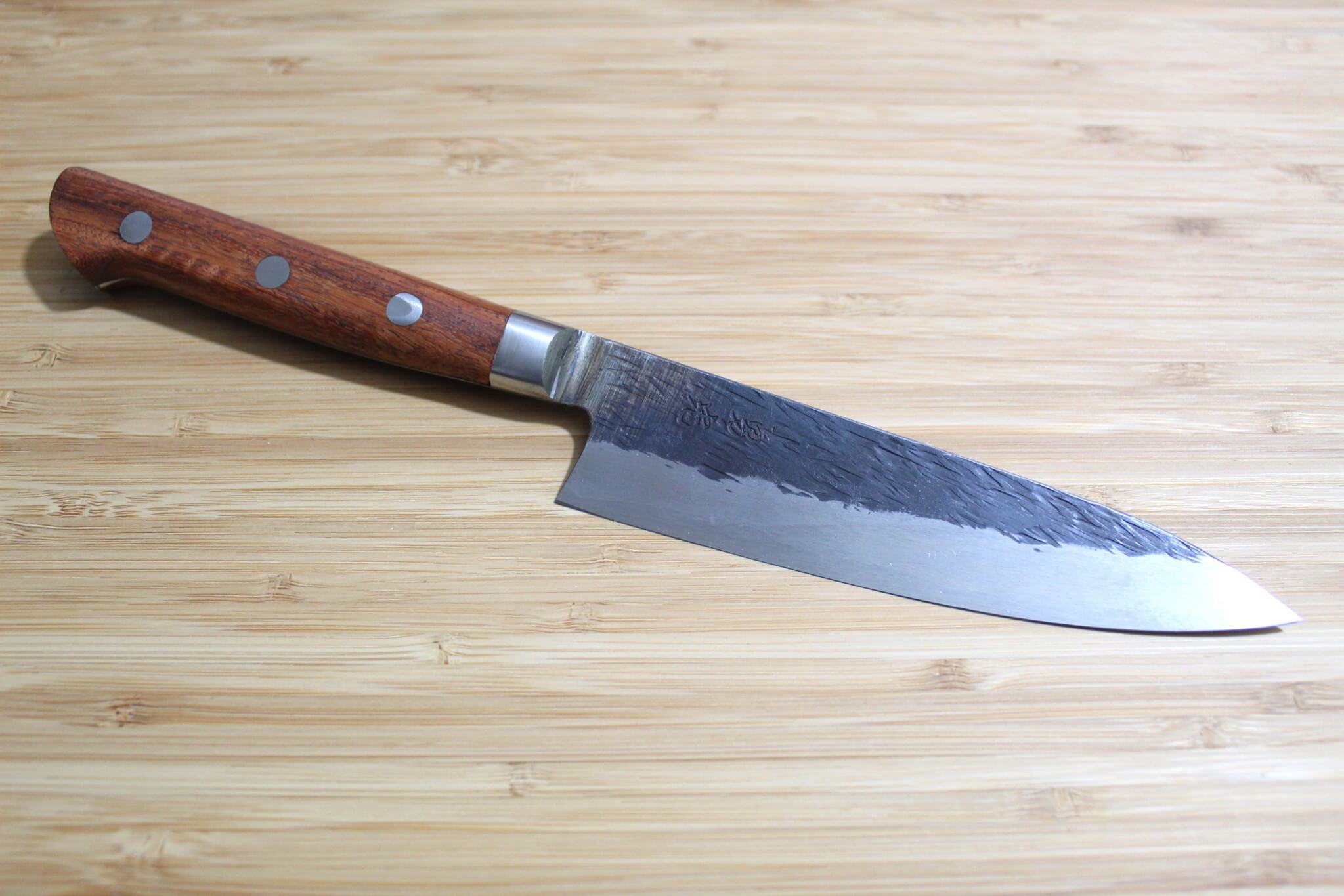 Isamitsu Shirogami #1 / White Steel #1 Petty 135 mm / 5.3" Maple Handle