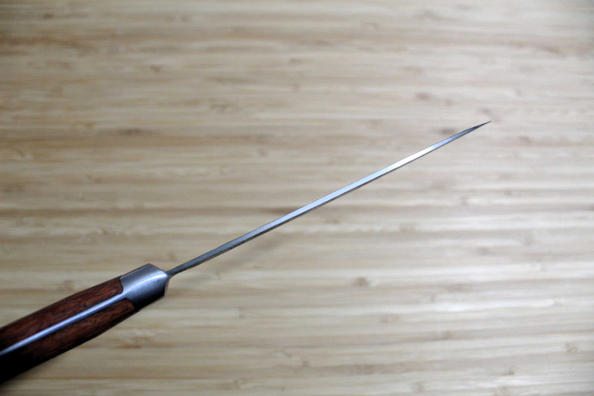 Isamitsu Shirogami #1 / White Steel #1 Petty 135 mm / 5.3" Maple Handle