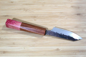 Isamitsu Shirogami #1 / White Steel #1 Paring Knife 90 mm / 3.5" Hasu-Seizo Exclusive Special Edition