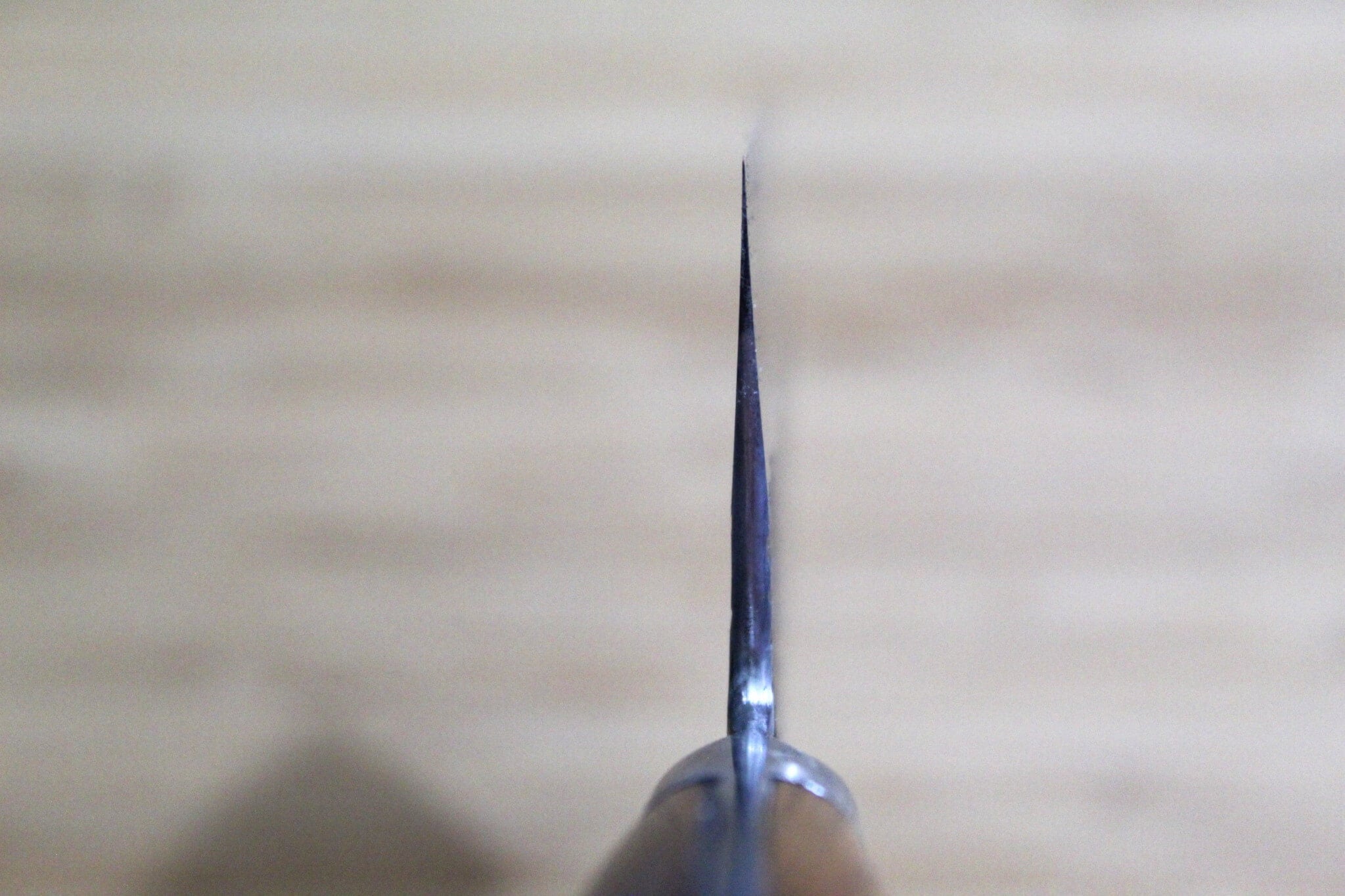 Isamitsu Shirogami #1 / White Steel #1 Nakiri 165 mm / 6.5" Japanese Pagoda Handle