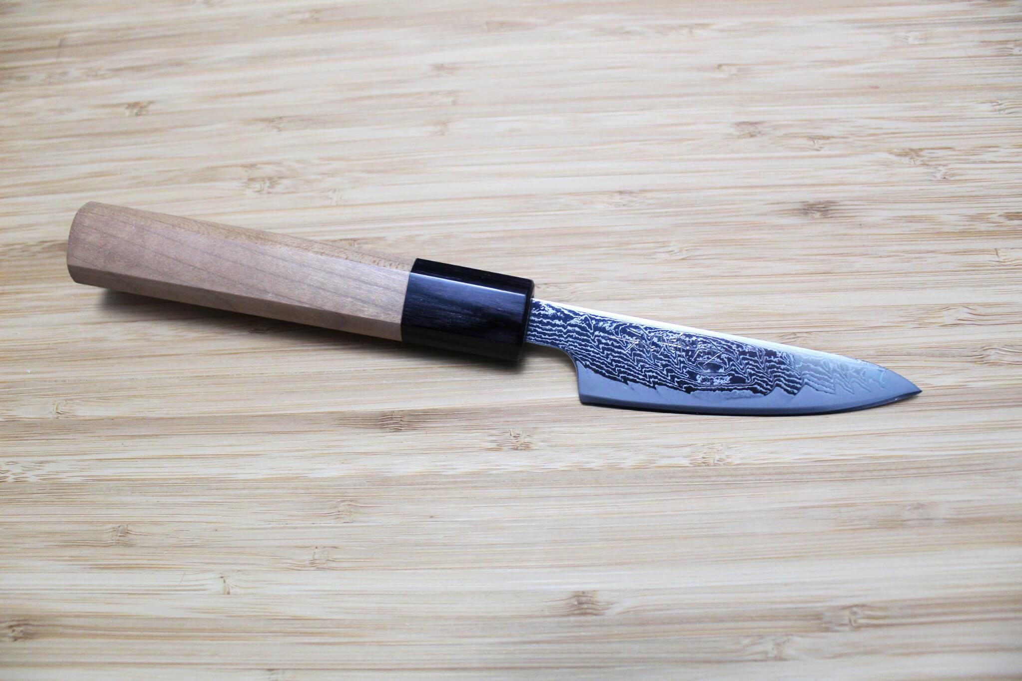 Kaneshige Hamono Vortex Nickle Damascus Paring Knife 80 mm (3.2")