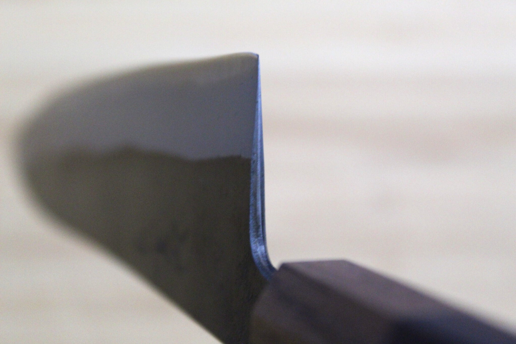 Kaneshige Hamono Kurouchi Aoniko Gyuto Knife 210 mm (8.2") Khii Ebony Handle