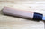 Kaneshige Hamono Ginsan Nashiji Nakiri Knife 165 mm (6.5") Cherry Handle