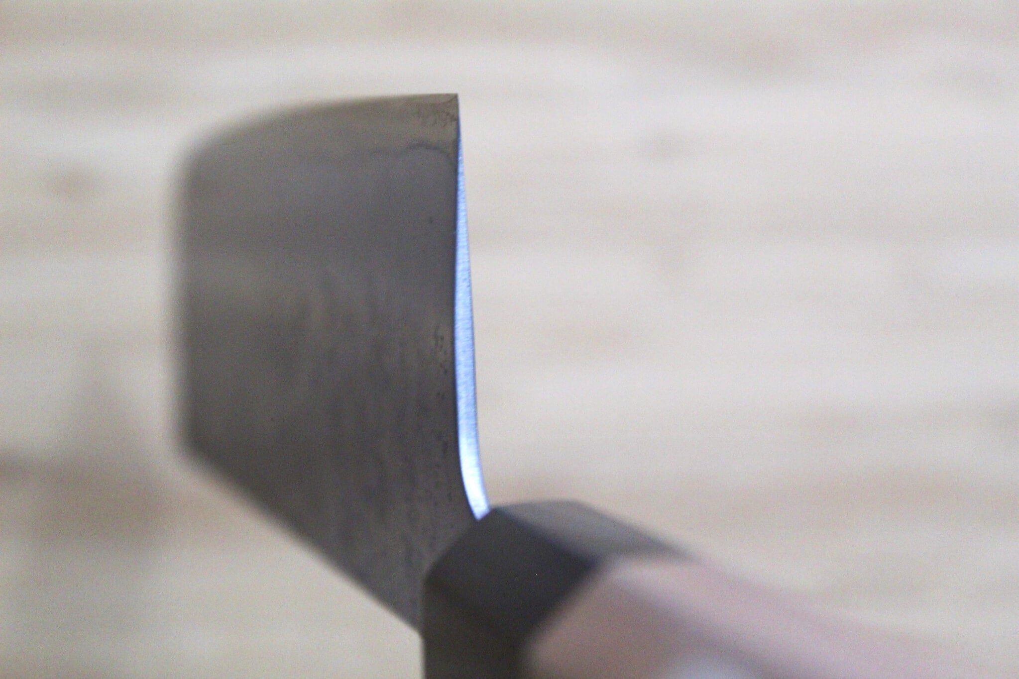Kaneshige Hamono Ginsan Nashiji Nakiri Knife 165 mm (6.5") Cherry Handle