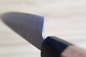 Kaneshige Hamono Ginsan Nashiji Petty Knife 150 mm (5.9") Cherry Handle