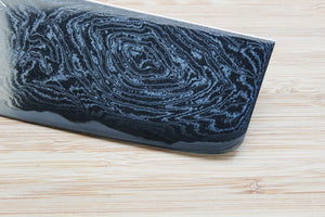 Kaneshige Hamono Vortex Nickle Damascus Nakiri Knife 165 mm (6.5")