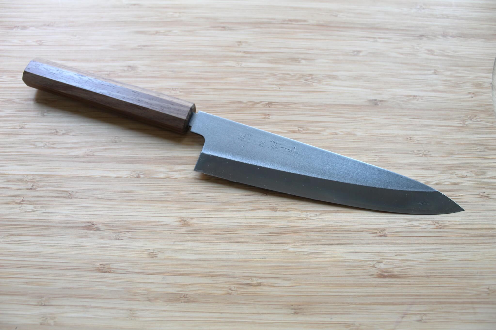 Konosuke GS+ Nahiji Gyuto 210 mm (8.2")  Khii Laurel Handle