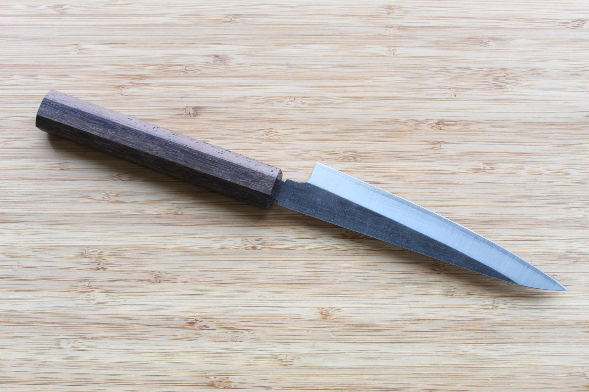 Konosuke GS+ Nashiji Petty 150 mm (5.9") Khii Laurel Handle