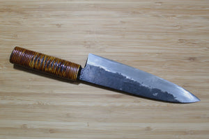 Kyokokaji Shoukei Shironiko Kurouchi Bunka 180 mm (7.0") Fujimaki Handle