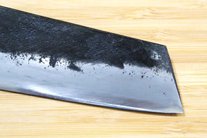 Kyokokaji Shoukei Shironiko Kurouchi Kiritsuke 170 mm (6.7") Fujimaki Handle