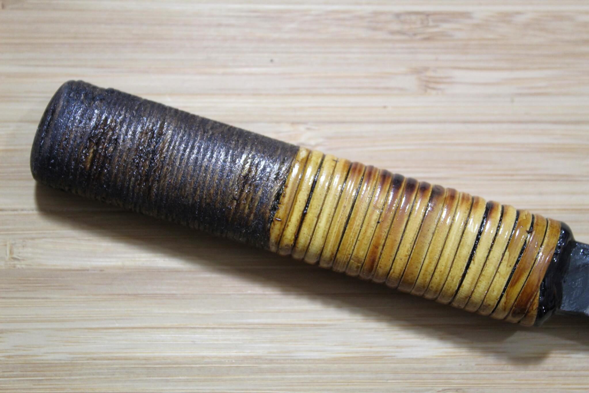 Kyokokaji Shokei Shironiko Kurouchi Petty / Paring 75 mm (3.0") Fujimaki Handle
